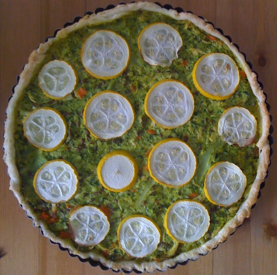 Quiches are also a different way to have a good veggie portion